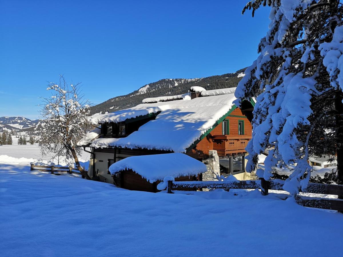 Oberauhof-Chalet Kleinarl Exterior foto